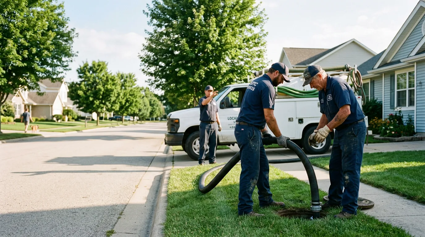 Emergency Septic Service in North English, IA